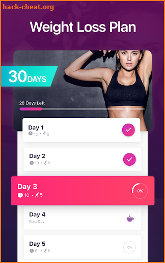 Burn Belly Fat - Home Workout for Women screenshot