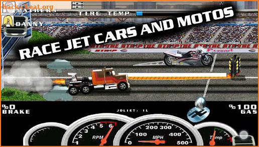 Burn Out Drag Racing screenshot