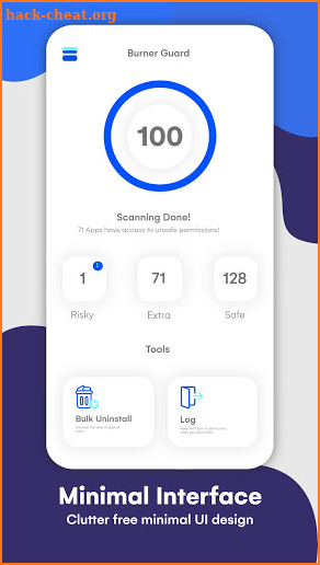 BurnerGuard: Privacy & Apps Permission Manager screenshot