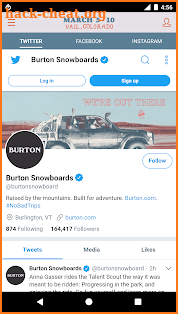 Burton US Open 2018 screenshot