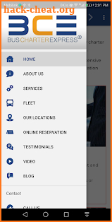 Bus Charter Express screenshot