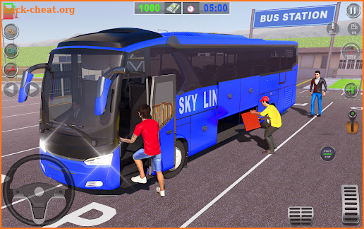 Bus Driving Coach Bus Games 3d screenshot