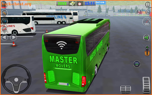 Bus Driving Coach Bus Games 3d screenshot