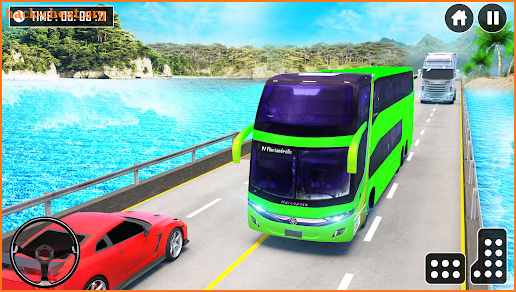 Bus Driving Simulator Bus game screenshot