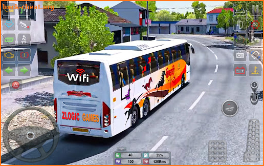 Bus Games Coach Bus Simulator screenshot