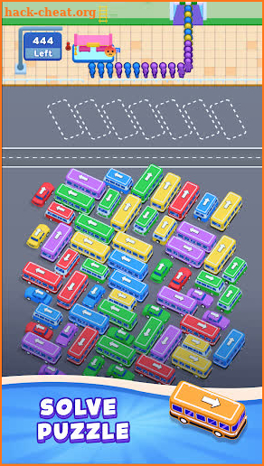 Bus Jam - Color Car Puzzle screenshot