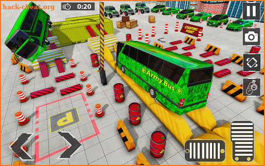 Bus Parking Game 2020 - Coach Bus Games screenshot