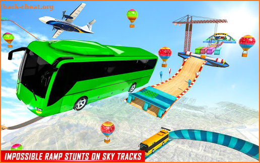 Bus Ramp Stunt Games: Impossible Bus Driving Games screenshot