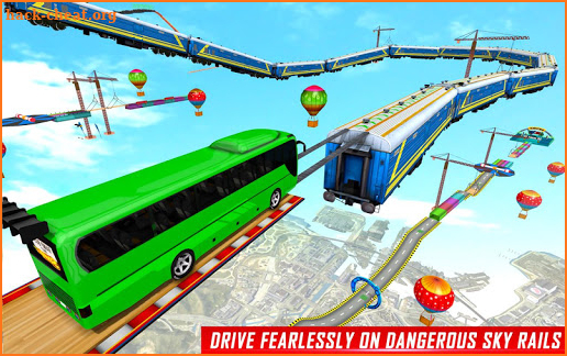 Bus Ramp Stunt Games: Impossible Bus Driving Games screenshot