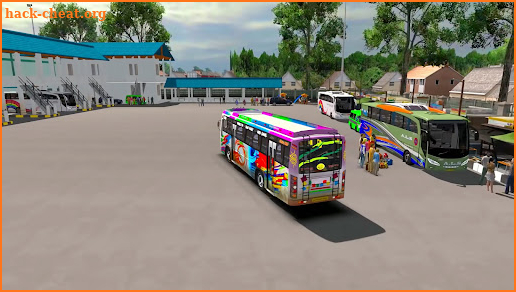 Bus Simulator Indian Bus Games screenshot