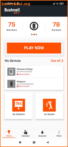 Bushnell Golf Mobile screenshot