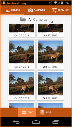 Bushnell Wireless Trophy Cam screenshot