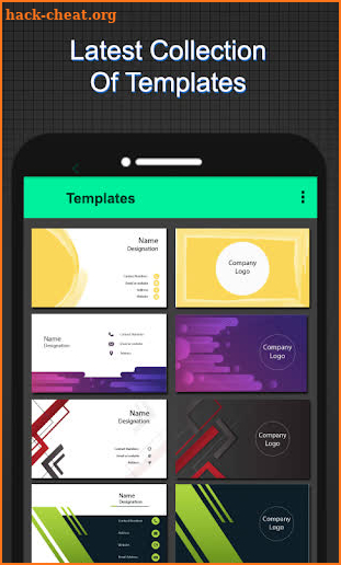 Business Card Maker and Visiting Card Designer screenshot