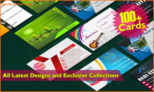 Business Card Maker - Visiting Card Creator 2020 screenshot