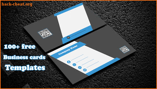 Business Card Maker Visiting Card Maker Photo Logo screenshot