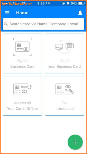 Business Card Scanner & Business Network - Wockito screenshot