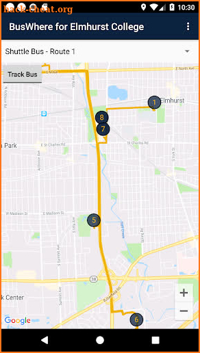 BusWhere for Elmhurst screenshot