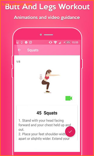 Butt And Legs Workout -  Buttocks Workout screenshot