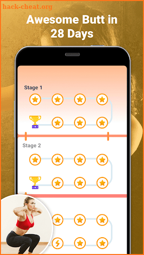 Butt Workout for Female Fitness App screenshot