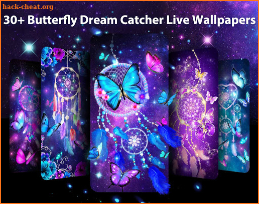 Butterfly Dreamcatcher Live Wallpaper & Themes screenshot