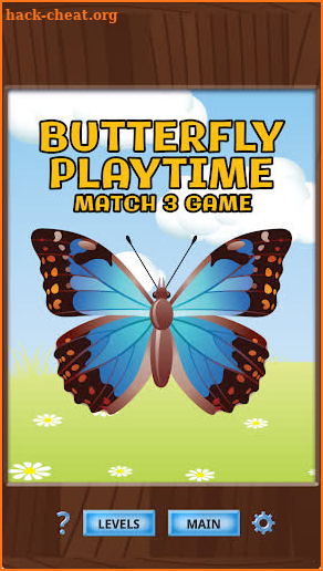 Butterfly Playtime Match 3 screenshot