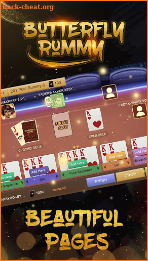 Butterfly Rummy screenshot