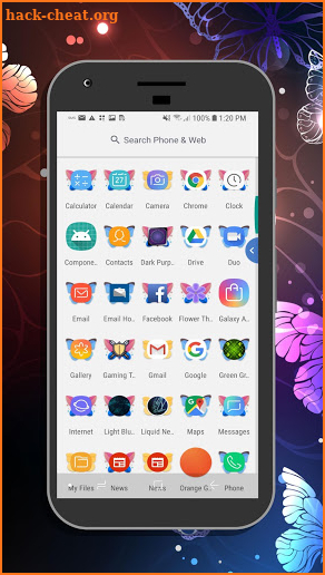 Butterfly Theme screenshot