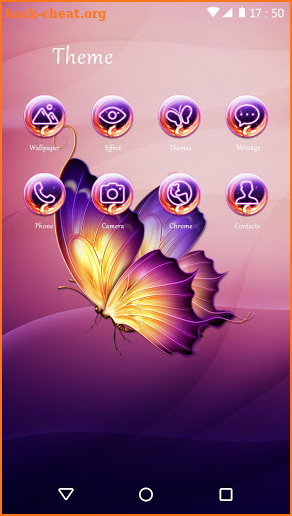 Butterfly Theme for Android FREE screenshot