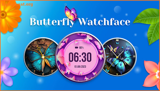 Butterfly Watchface: Wear OS screenshot