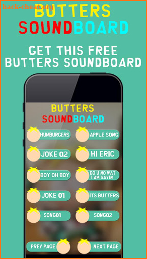 Butters Soundboard screenshot