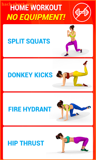 Buttocks, Leg Workouts - Hip, Booty, Butt Workout screenshot