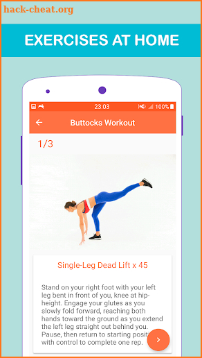 Buttocks Workout - Butt in 30 days - Butt and Legs screenshot