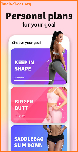 Buttocks Workout - Fitness App screenshot