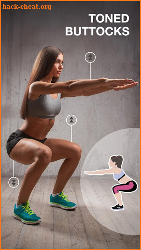 Buttocks Workout: Squat Challenge, Legs Workout screenshot