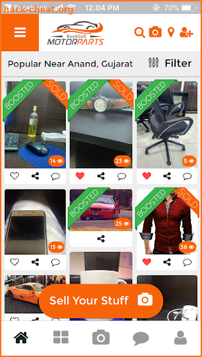 Buy & Sell Motor Parts screenshot