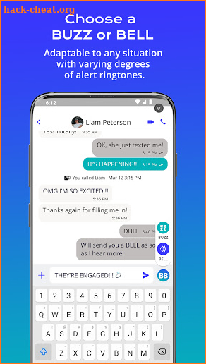 BuzzBell: Messages that Matter screenshot