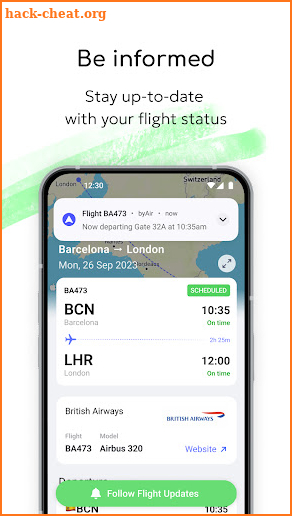 byAir: Live Flight Tracker screenshot