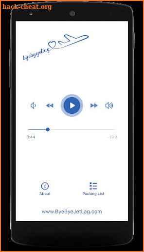 ByeByeJetLag screenshot