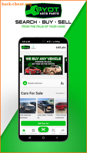BYOT Auto Parts screenshot