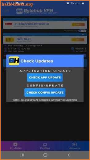 ByteHub VPN screenshot