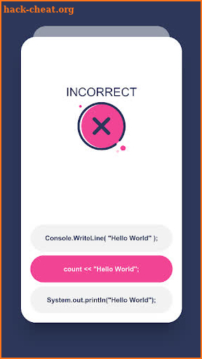 C# Quiz Game screenshot