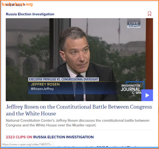 C-SPAN screenshot