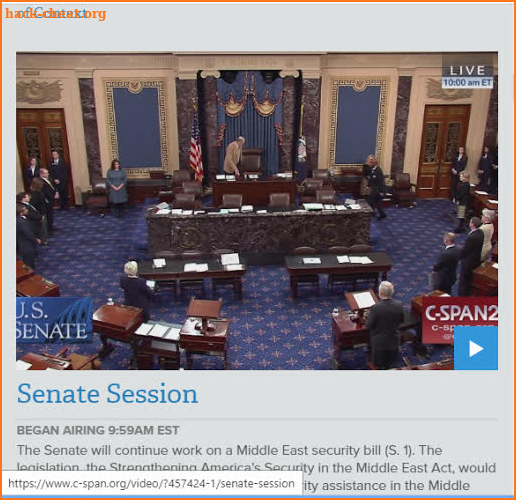 C_ SPAN Live News screenshot