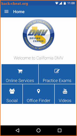 CA DMV screenshot