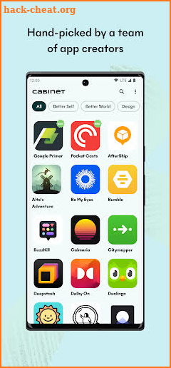 Cabinet – Great apps selection screenshot