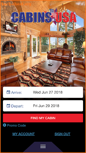 Cabins USA screenshot