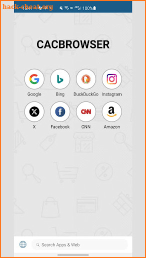 Cac Browser screenshot