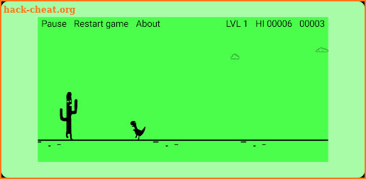 Cactus Run Premium - Dino jump screenshot