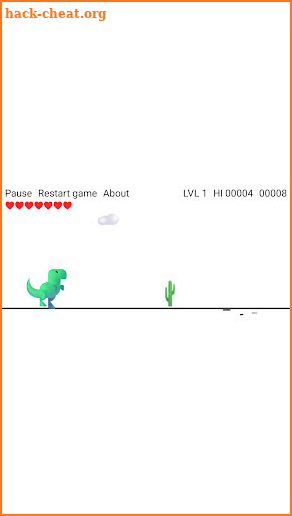 Cactus vs. Dino: 3D screenshot