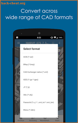 CAD Exchanger screenshot